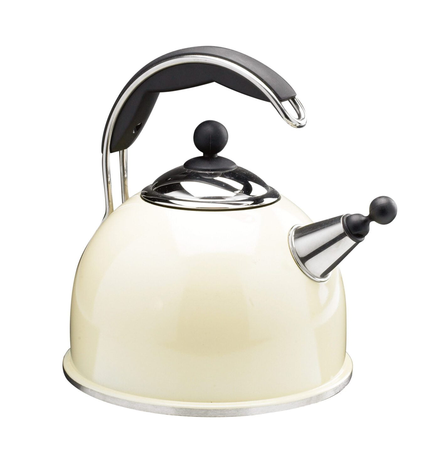 CREAM STAINLESS STEEL 2.2L KETTLE